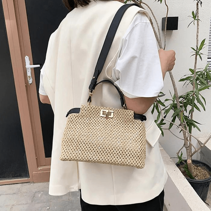 Bolsa de Palha Feminina - Encantária Anne
