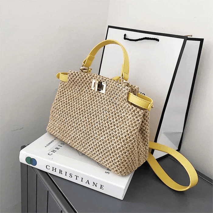 Bolsa de Palha Feminina - Encantária Anne
