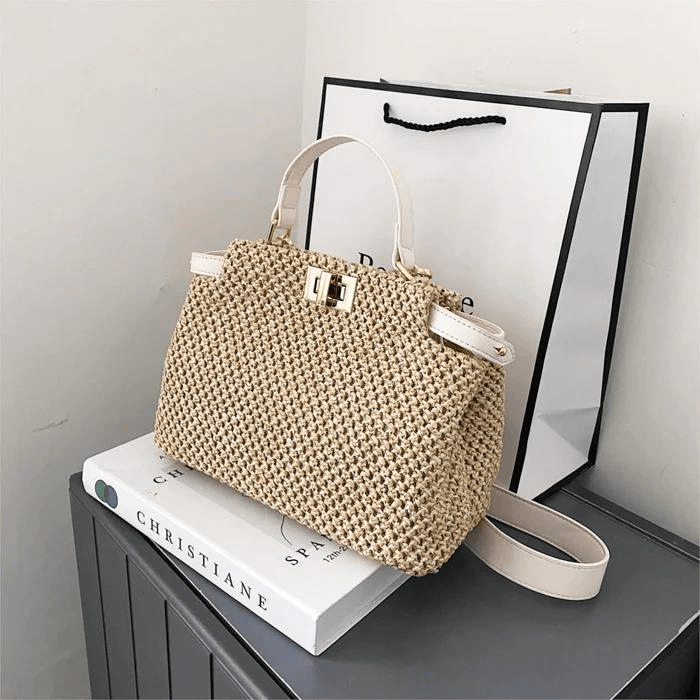 Bolsa de Palha Feminina - Encantária Anne