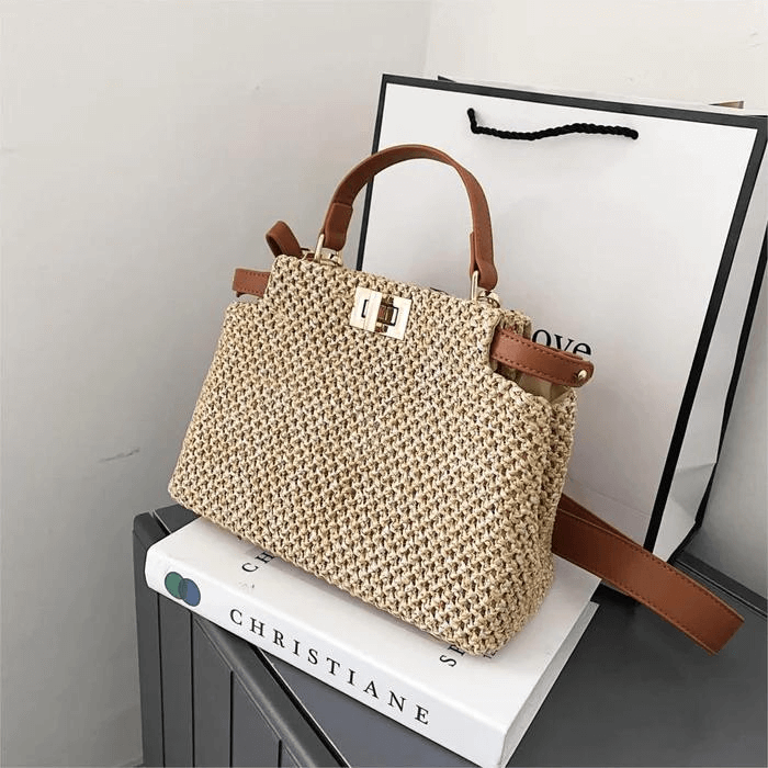 Bolsa de Palha Feminina - Encantária Anne