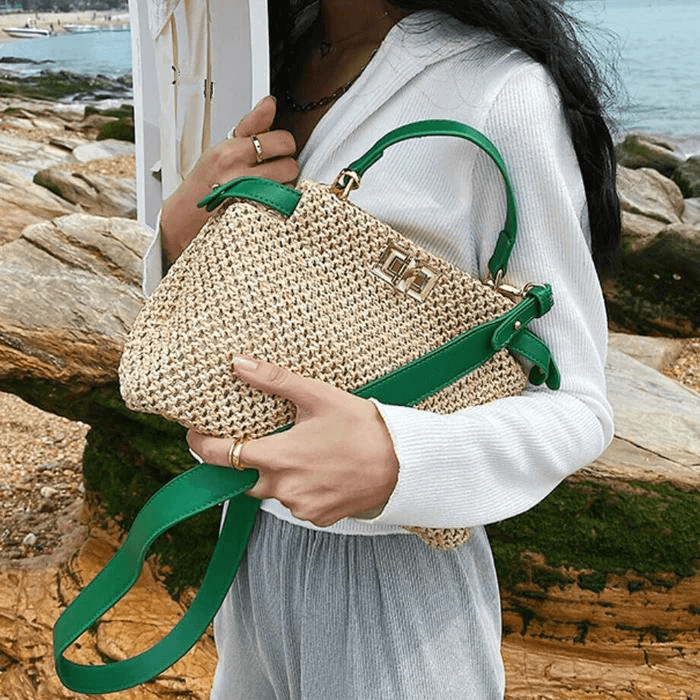 Bolsa de Palha Feminina - Encantária Anne