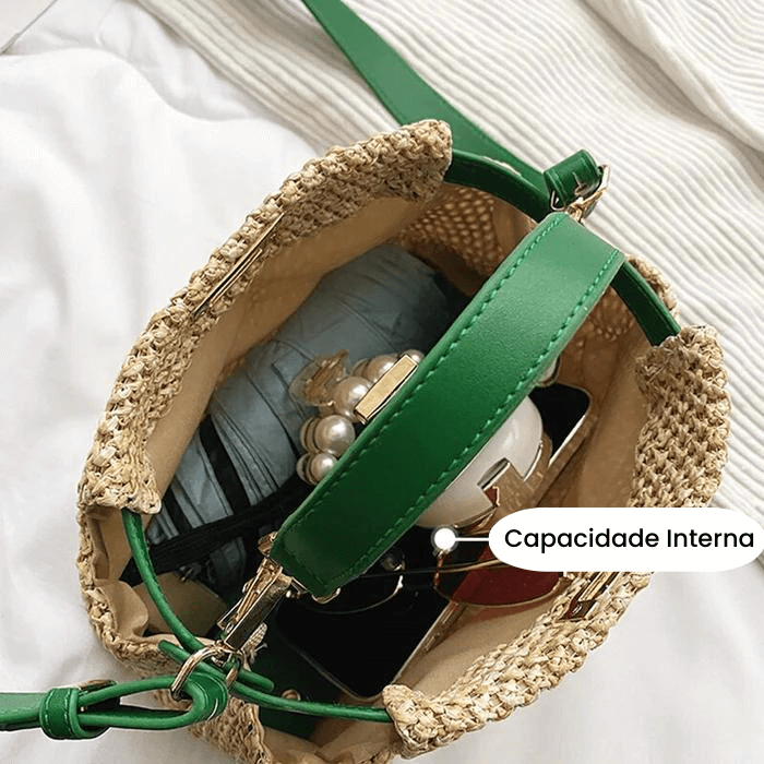 Bolsa de Palha Feminina - Encantária Anne