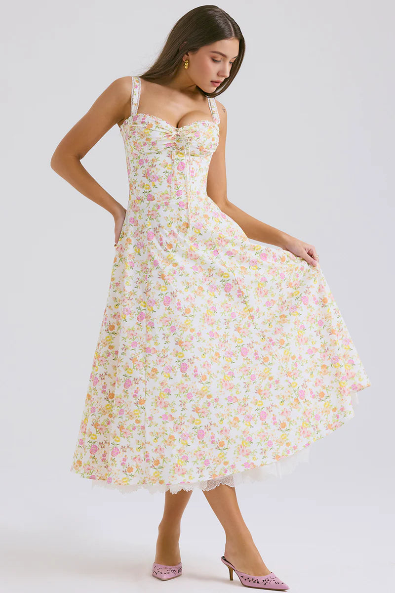 VESTIDO LE JARDIN BRANCO