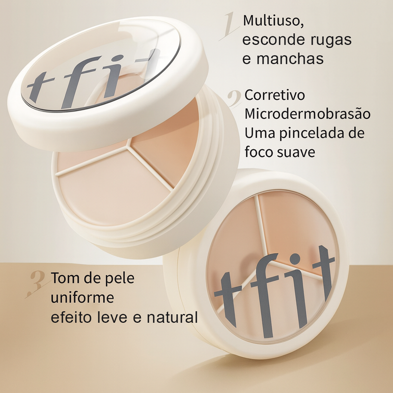 Corretivo Tfit™ - Multiefeito - 3 em 1