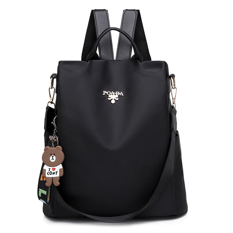 Mochila Anti-Furto Feminina Florata