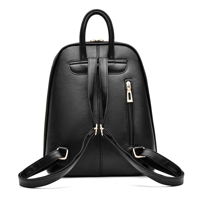 Mochila Feminina em Couro Diana