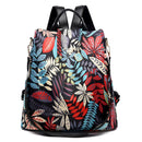 Mochila Anti-Furto Feminina Florata