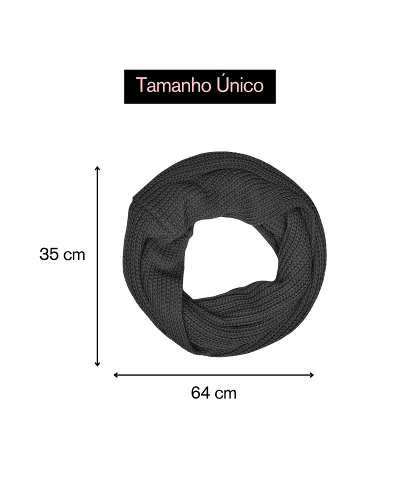 Cachecol Tricô Luxury™ em 3 Cores - Lançamento Sper
