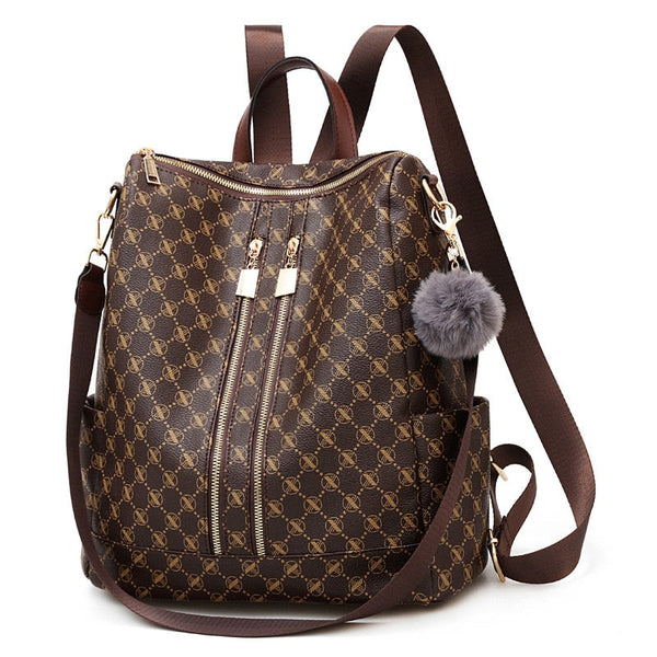 Mochila Feminina em Couro Liza