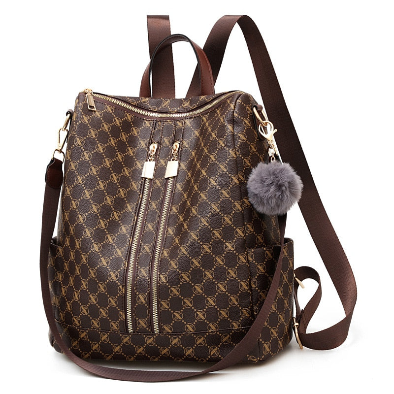 Mochila Feminina em Couro Liza