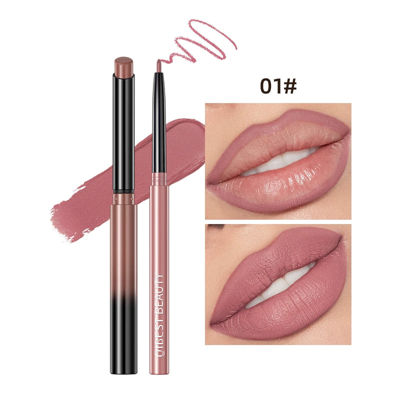 Batom Nude Elegance + Delineador labial