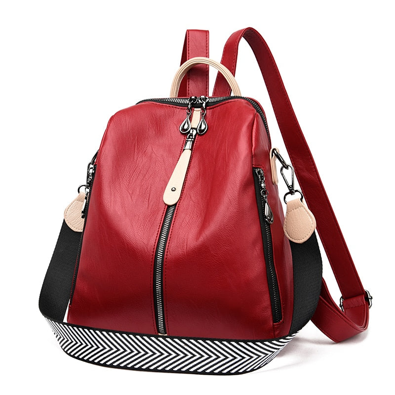 Mochila Feminina em Couro Vienza