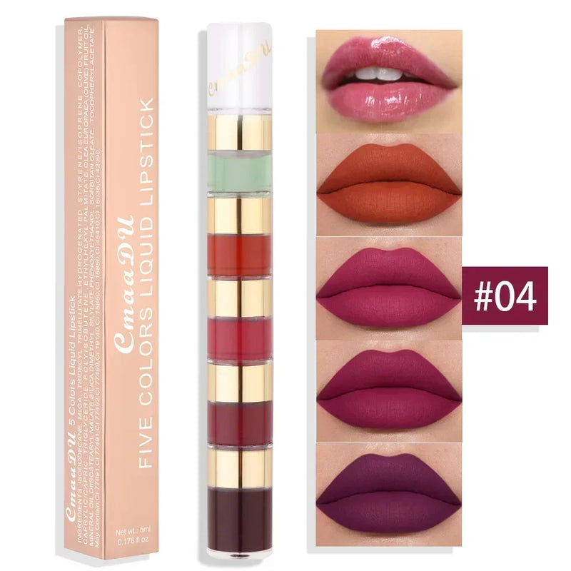 Batons Matte 5 em 1 PerfectSper™