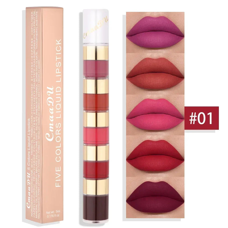 Batons Matte 5 em 1 PerfectSper™