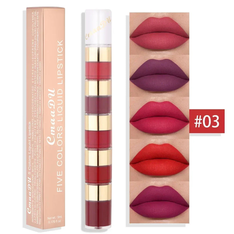 Batons Matte 5 em 1 PerfectSper™