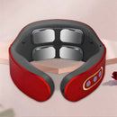 Massageador Cervical Elétrico 6 Modos Ultrassônico Alívio de Dores