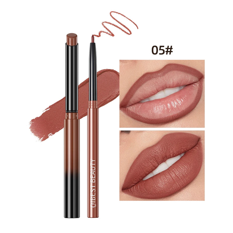 Batom Nude Elegance + Delineador labial