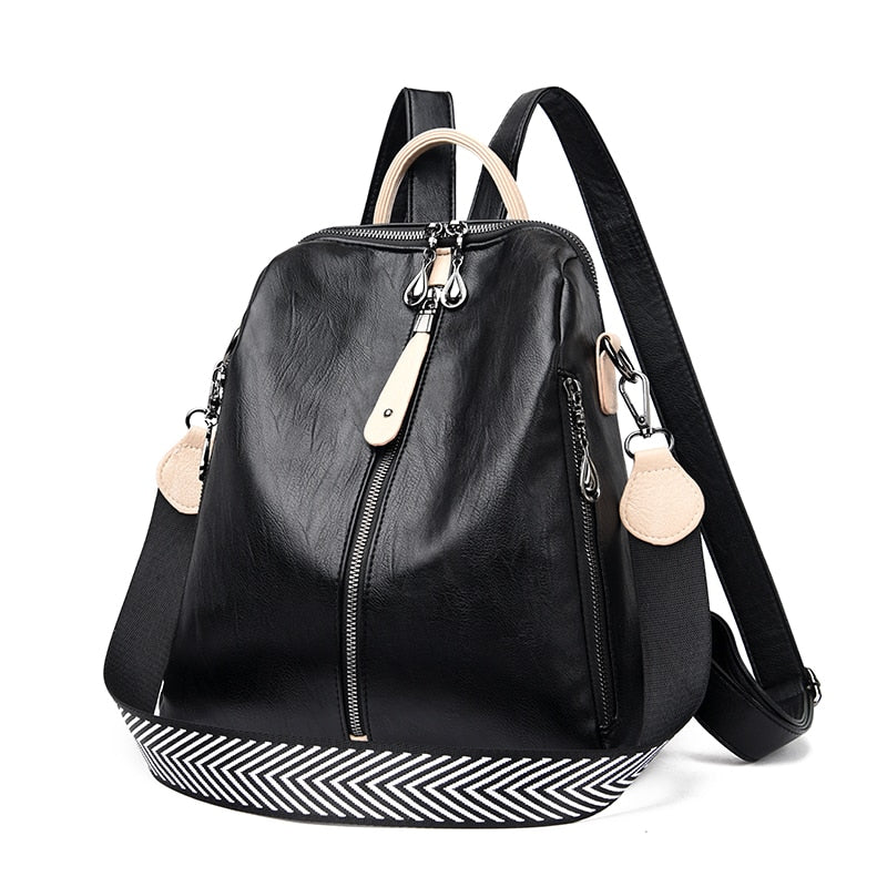 Mochila Feminina em Couro Vienza