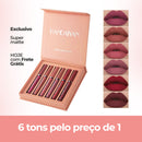 Kit Batons Ultra Matte - Mais vendido do Brasil [PAGUE 3, LEVE 6]