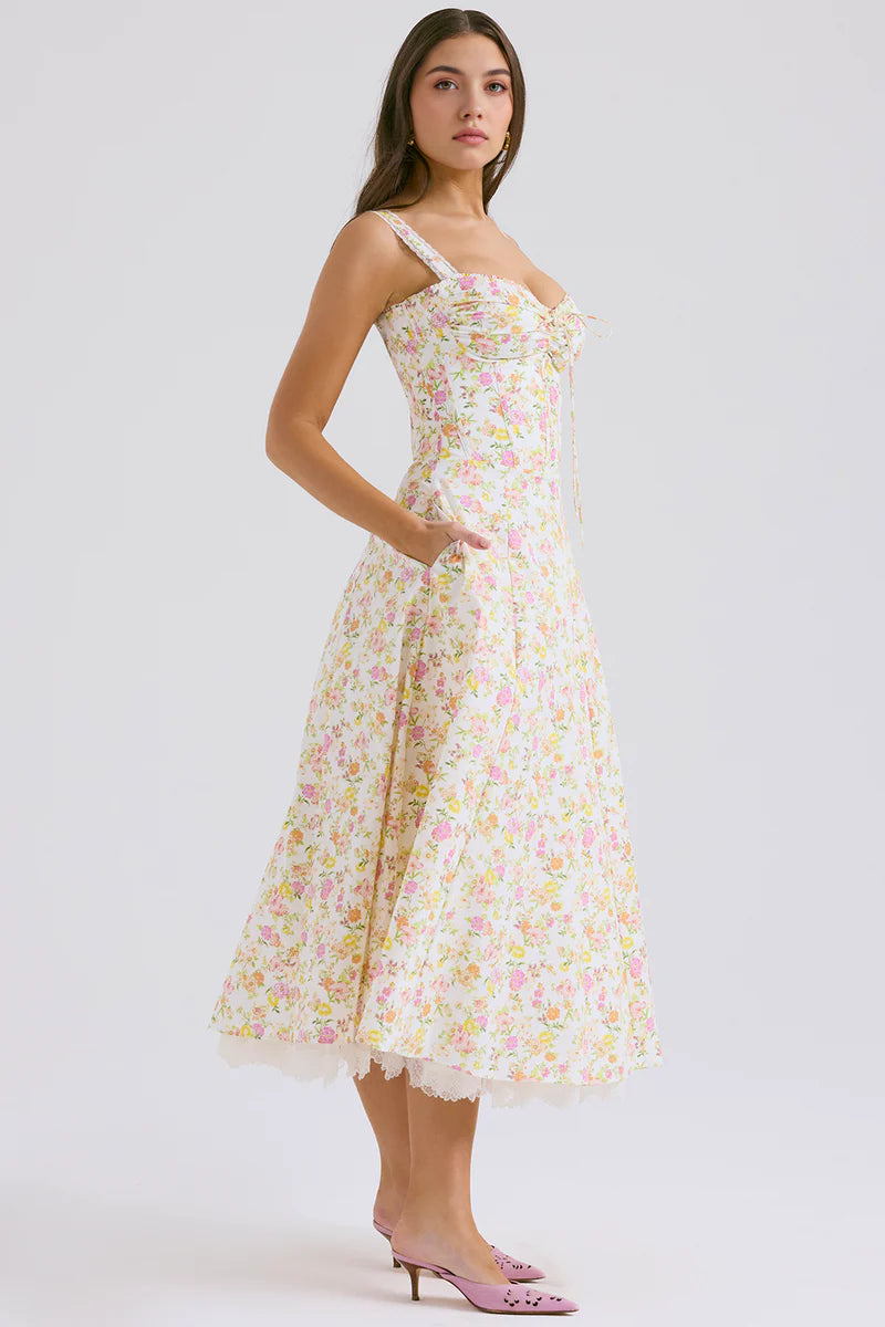 VESTIDO LE JARDIN BRANCO