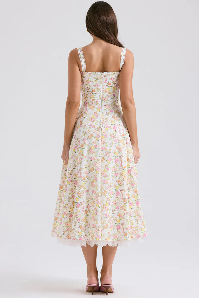 VESTIDO LE JARDIN BRANCO