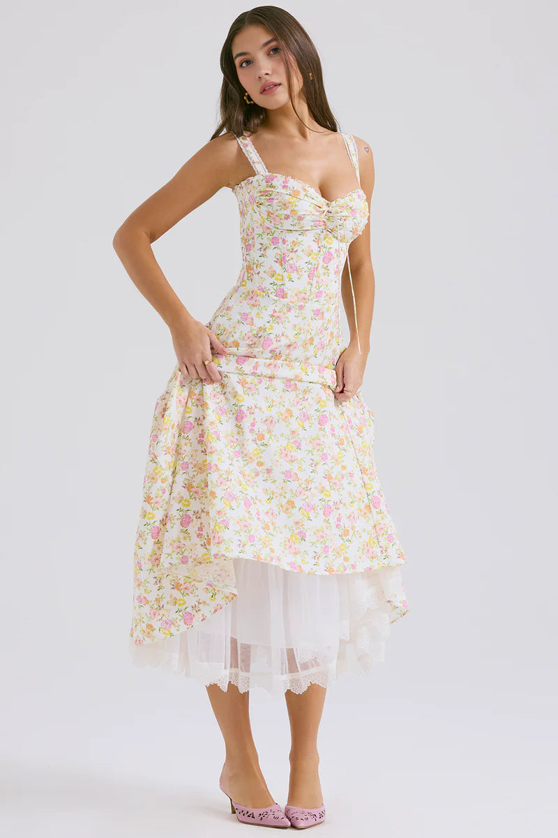 VESTIDO LE JARDIN BRANCO