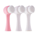 Escovinha esfoliante facial 2 em 1